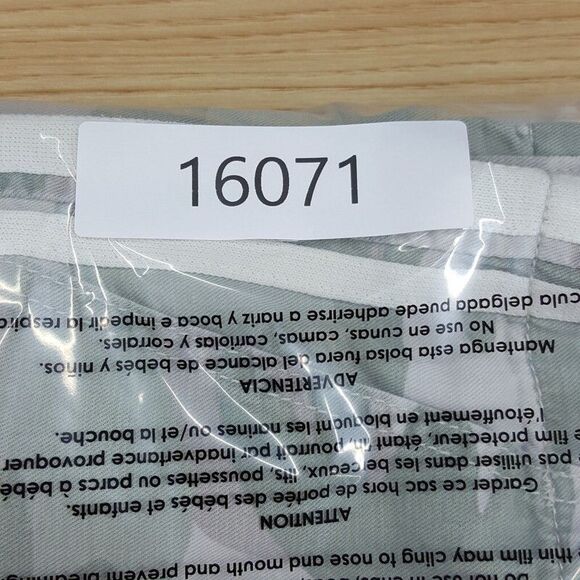 MOTHER Jeans Womens Size 31 Green Camo Stripe Linen Blend SHAKER CHOP CROP FRAY - Picture 11 of 11